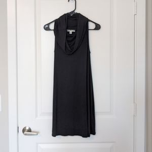 Abercrombie and Fitch Black Cowl Neck Dress XS